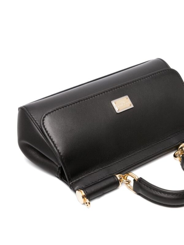 Dolce & Gabbana small Sicily leather tote bag - Image 4