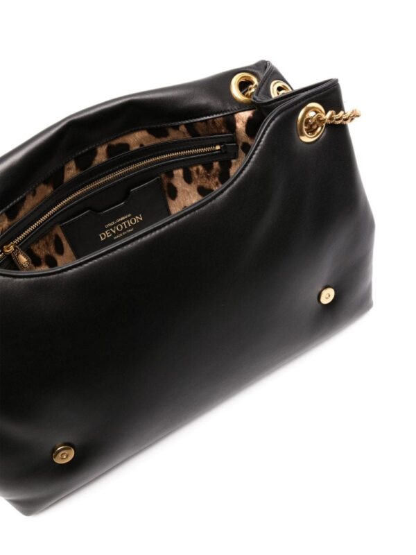 Dolce & Gabbana medium Devotion Soft leather shoulder bag - Image 5