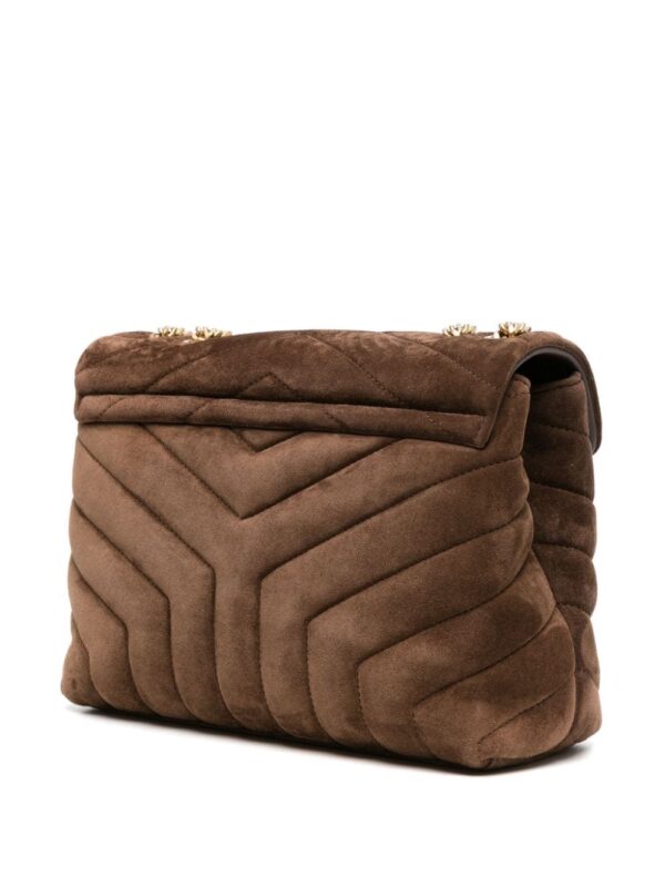 Saint Laurent small Loulou suede shoulder bag - Image 3