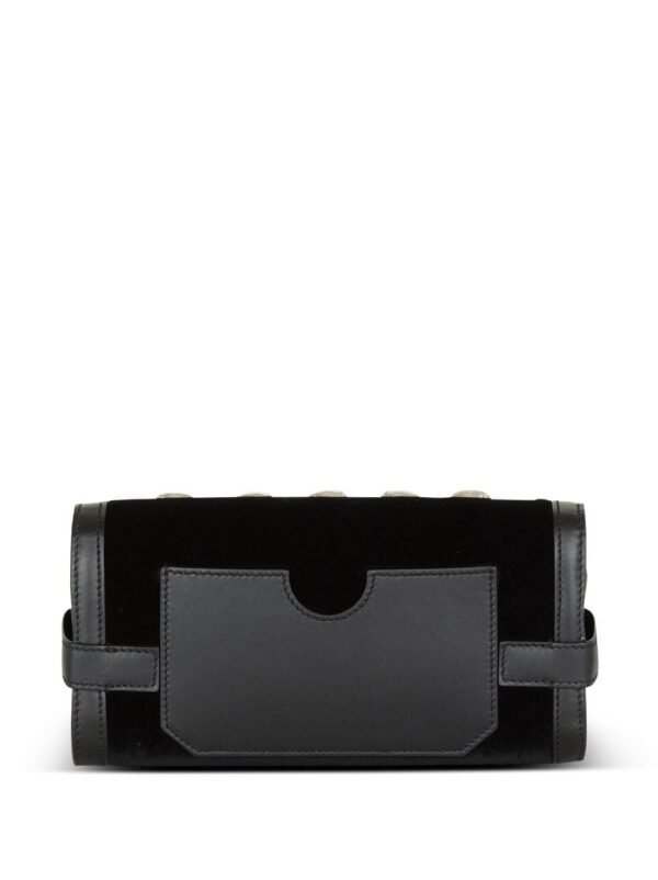 Balmain B-Buzz 23 embellished clutch bag - Image 3