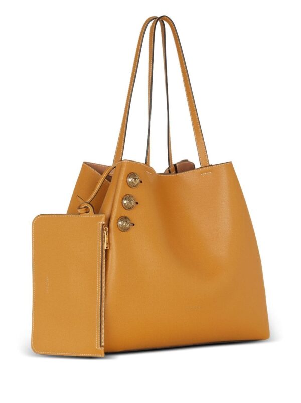 Balmain polished-finish tote bag - Image 4