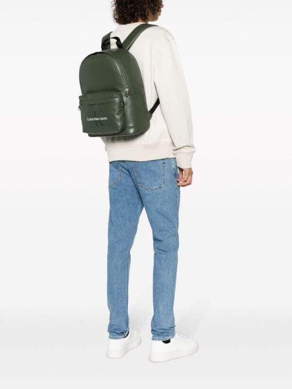 Calvin Klein Jeans logo-print smooth-texture backpack - Image 2