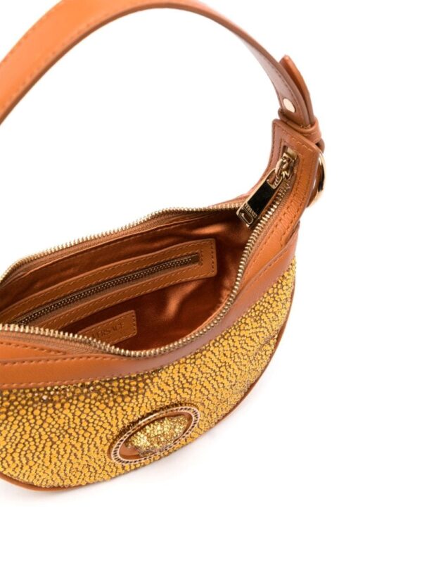 Versace Repeat crystal-embellished shoulder bag - Image 5
