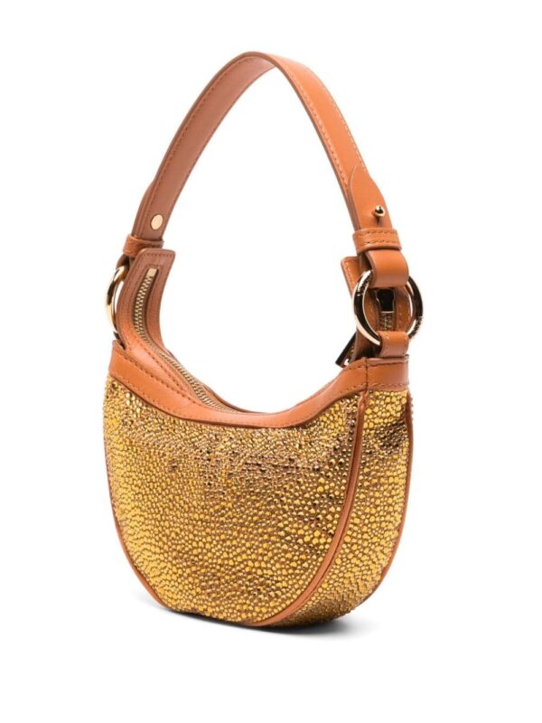 Versace Repeat crystal-embellished shoulder bag - Image 3