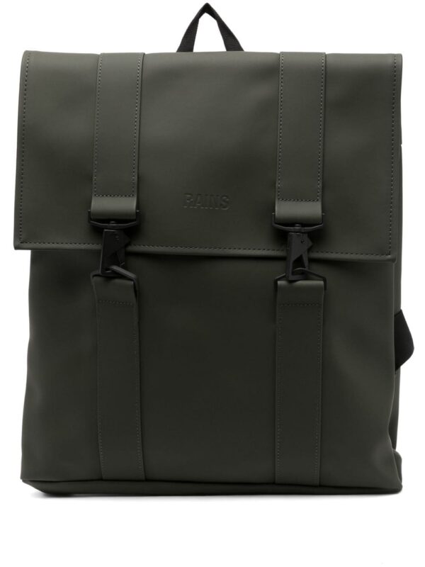 Rains MSN logo-debossed backpack