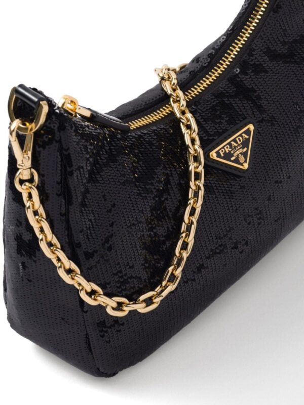 Prada Re-Nylon sequinned mini bag - Image 4