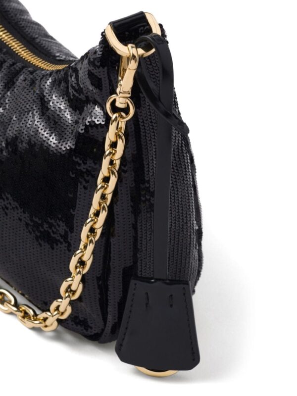 Prada Re-Nylon sequinned mini bag - Image 3
