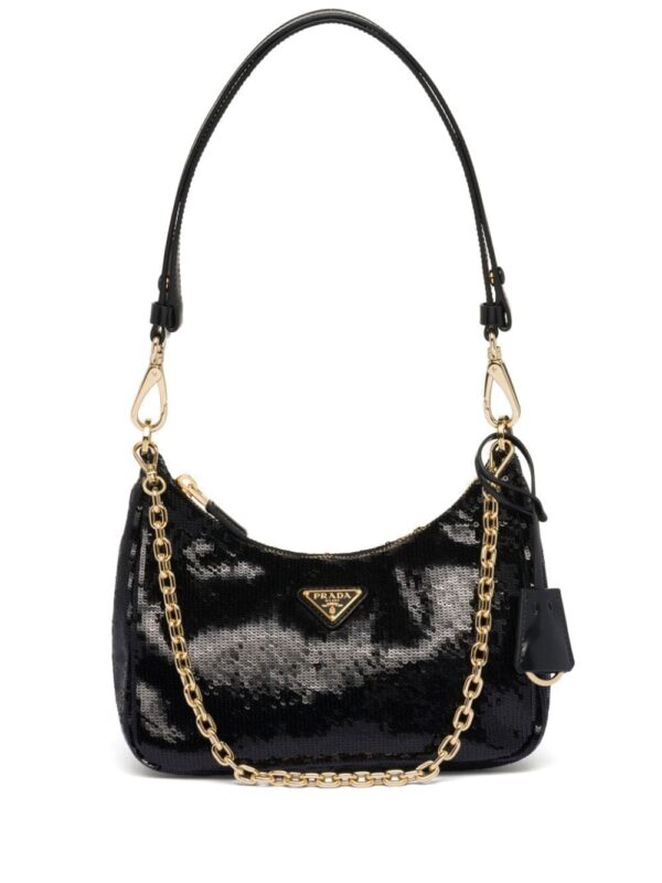 Prada Re-Nylon sequinned mini bag