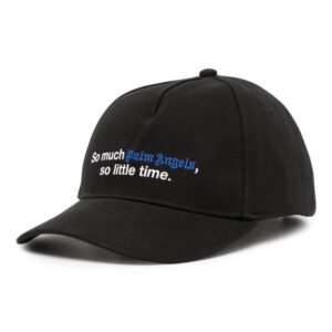 Palm Angels Hippie logo-embroidered cap