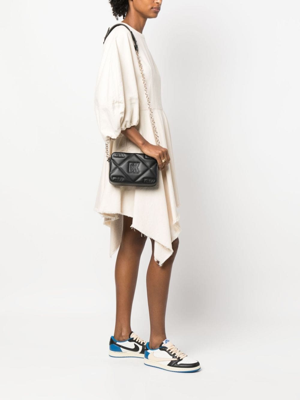 DKNY diamond-quilted leather crossbody bag - Image 2