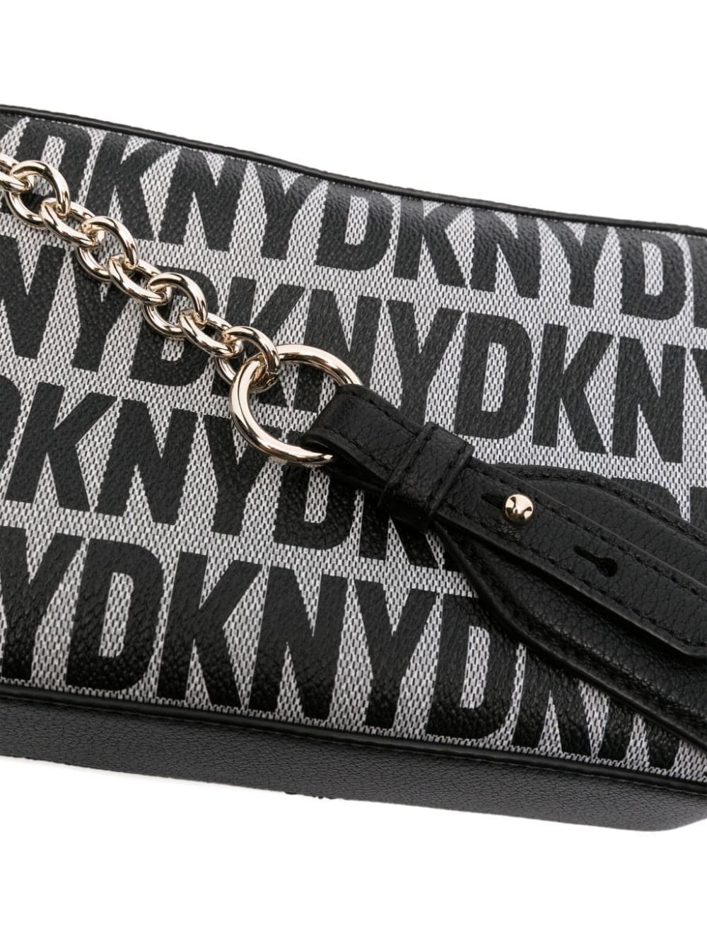DKNY Sara logo-print leather crossbody bag - Image 4