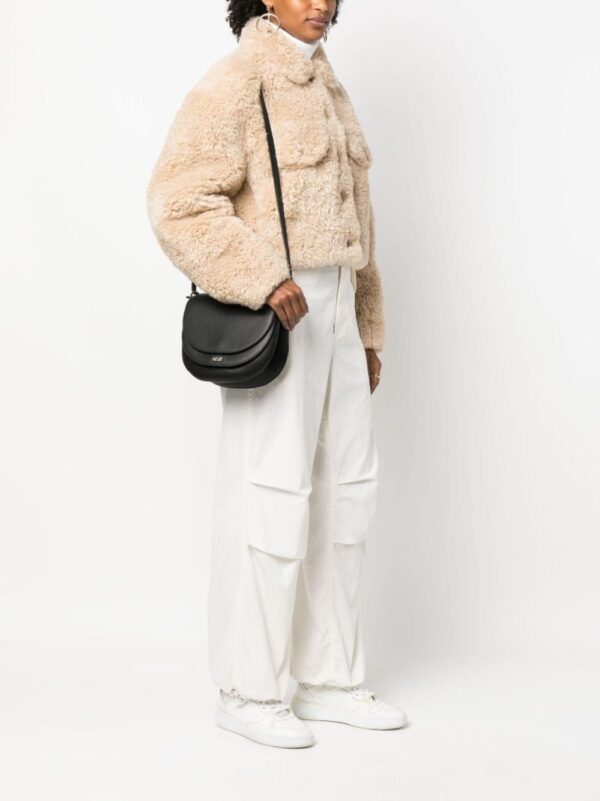 DKNY logo-lettering leather crossbody bag - Image 2