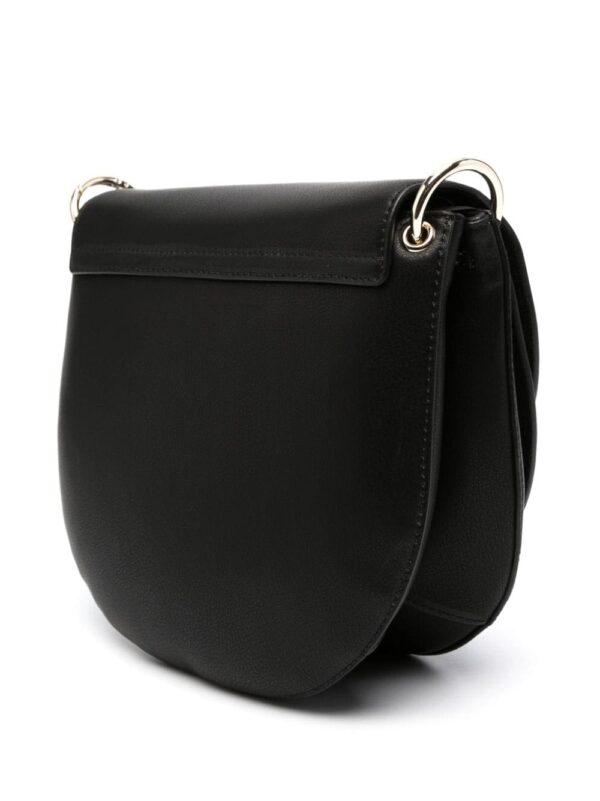DKNY logo-lettering leather crossbody bag - Image 3
