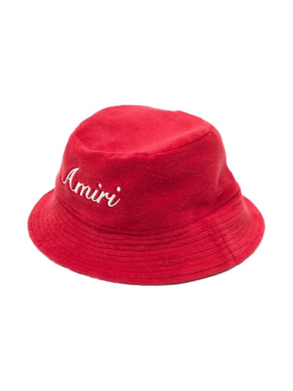 AMIRI logo-embroidered reversible bucket hat - Image 3