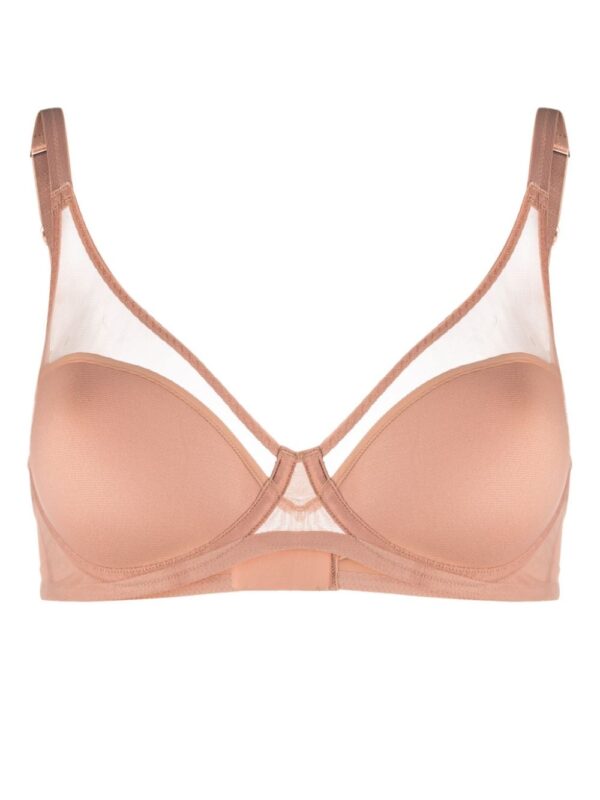Agent Provocateur  Lucky semi-sheer underwire bra