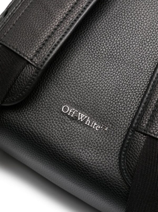 Off-White Diag-embossed leather backpack - Image 4