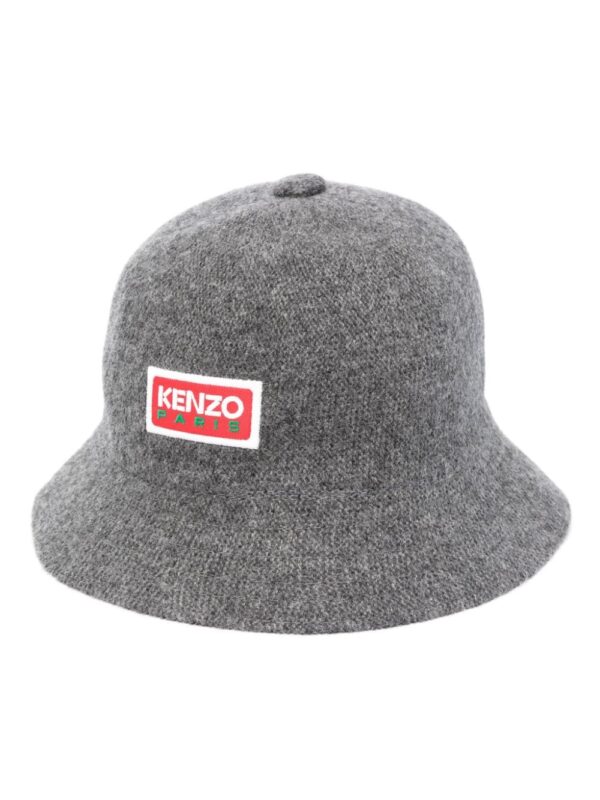 Kenzo logo-print bucket hat