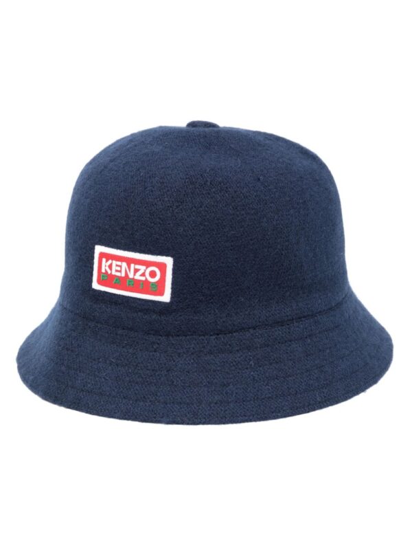 Kenzo logo-print bucket hat