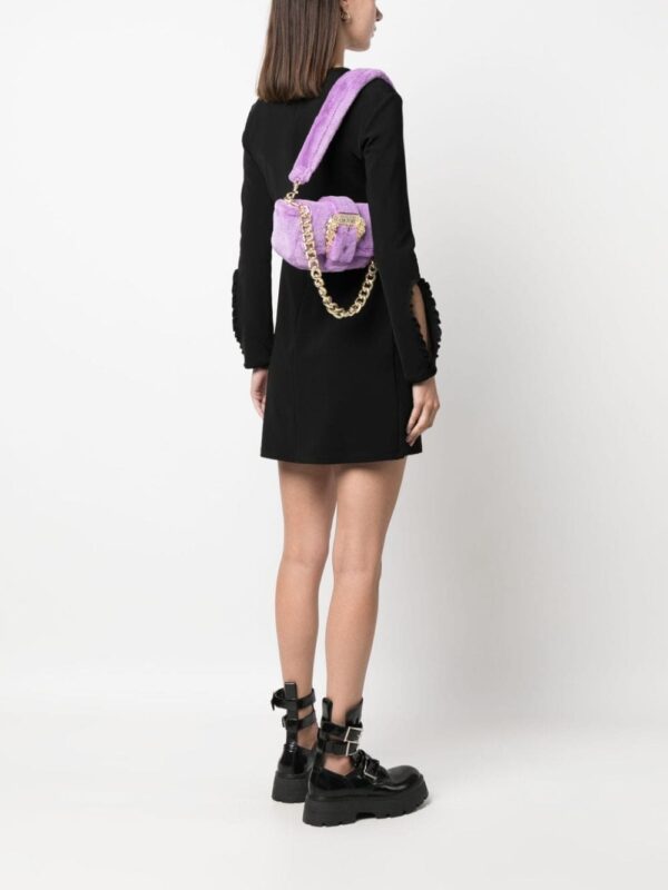 Versace Jeans Couture Couture 1 faux-fur shoulder bag - Image 2