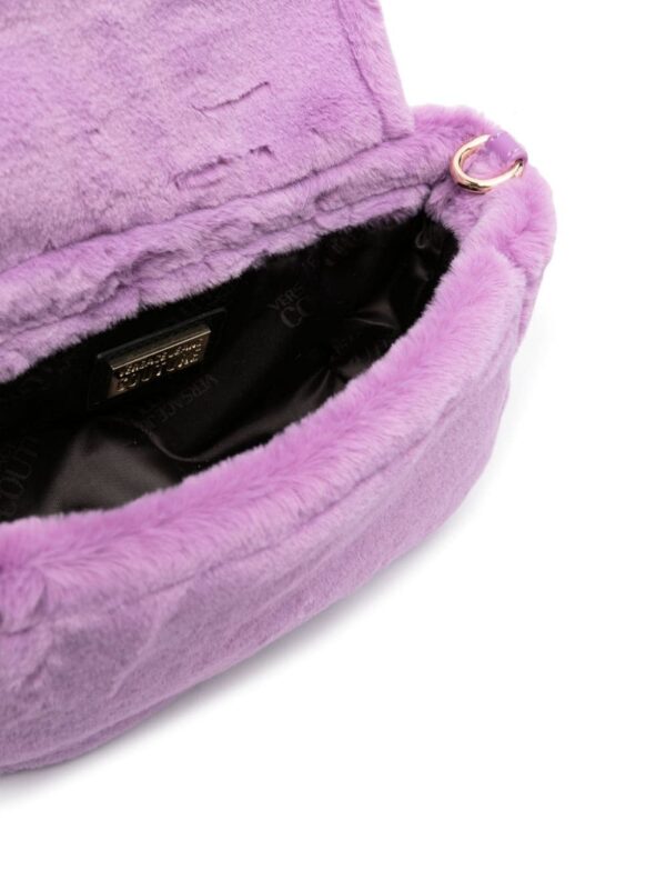 Versace Jeans Couture Couture 1 faux-fur shoulder bag - Image 5