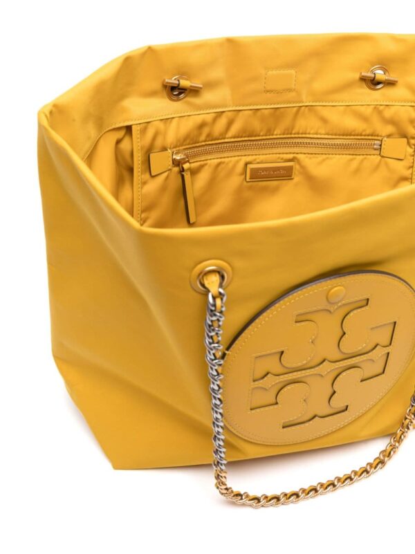 Tory Burch Ella logo-patch tote bag - Image 5