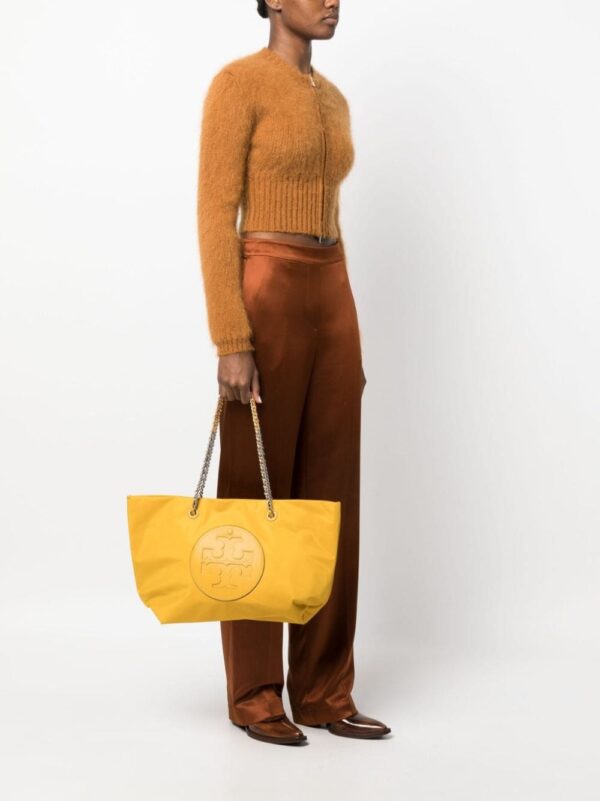 Tory Burch Ella logo-patch tote bag - Image 2
