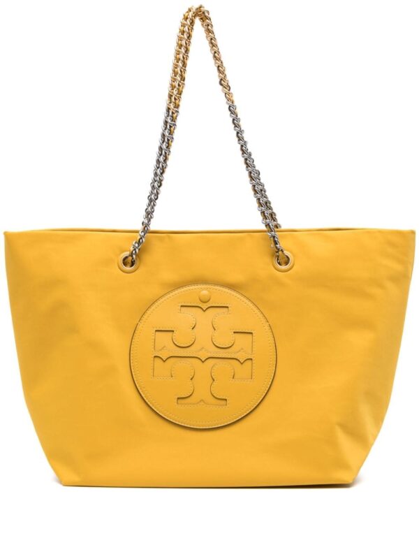 Tory Burch Ella logo-patch tote bag