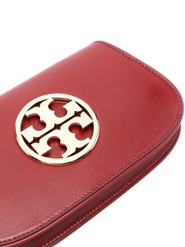 Tory Burch Double T-plaque leather shoulder bag - Image 4