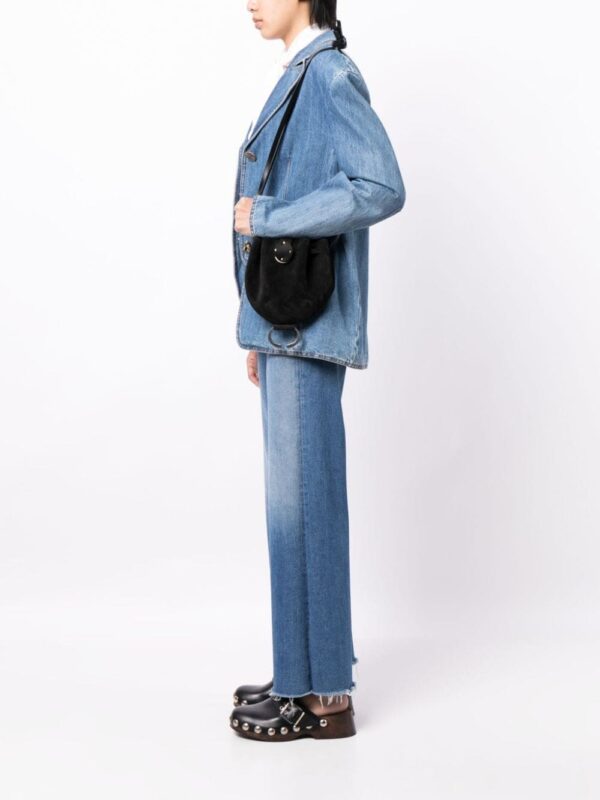 Chloé drawstring suede crossbody bag - Image 2