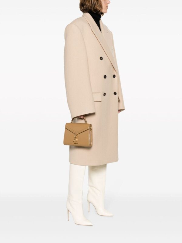 Saint Laurent mini Cassandra leather tote bag - Image 2