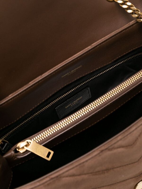 Saint Laurent medium Loulou quilted shoulder bag - Image 5