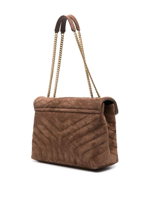 Saint Laurent medium Loulou quilted shoulder bag - Image 3