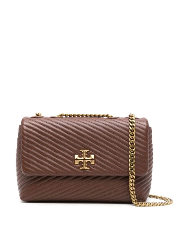 Tory Burch  small Kira Moto quilted shoulder bag