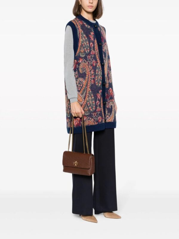 Tory Burch  small Kira Moto quilted shoulder bag - Image 2