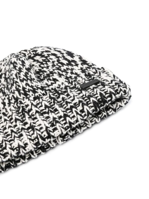 Saint Laurent chunky-knit wool beanie - Image 2