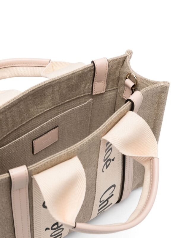Chloé small Woody tote bag - Image 5
