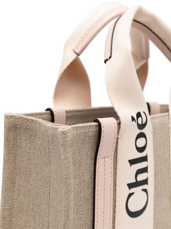 Chloé small Woody tote bag - Image 4