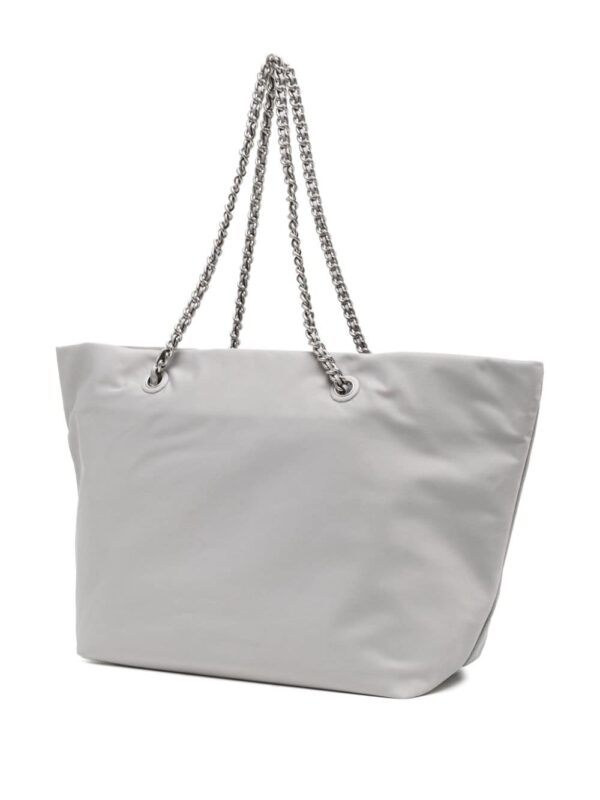 Tory Burch Ella logo-patch padded tote bag - Image 3