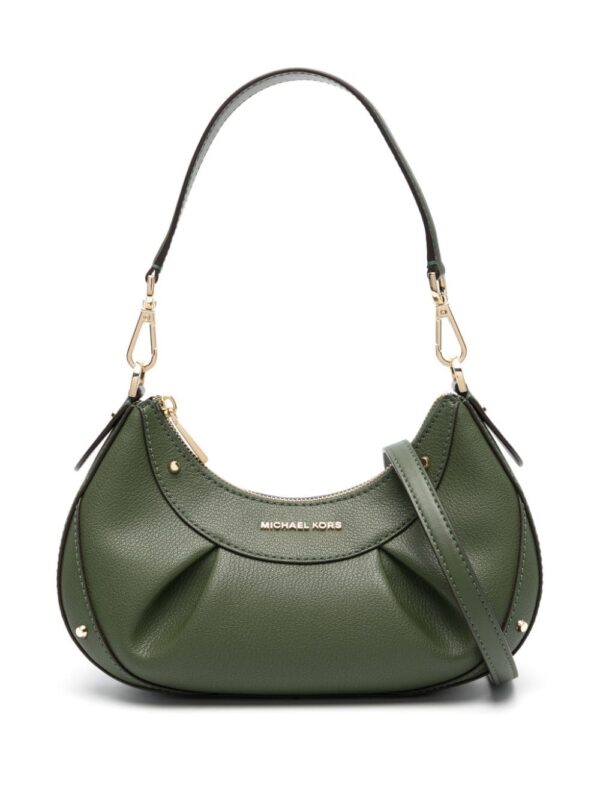 Michael Kors Enzo logo-lettering leather tote bag