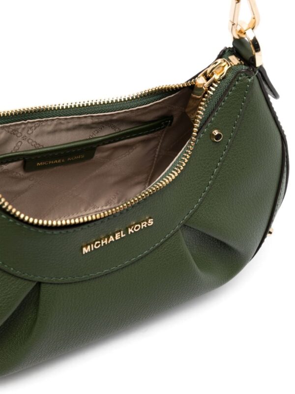 Michael Kors Enzo logo-lettering leather tote bag - Image 5