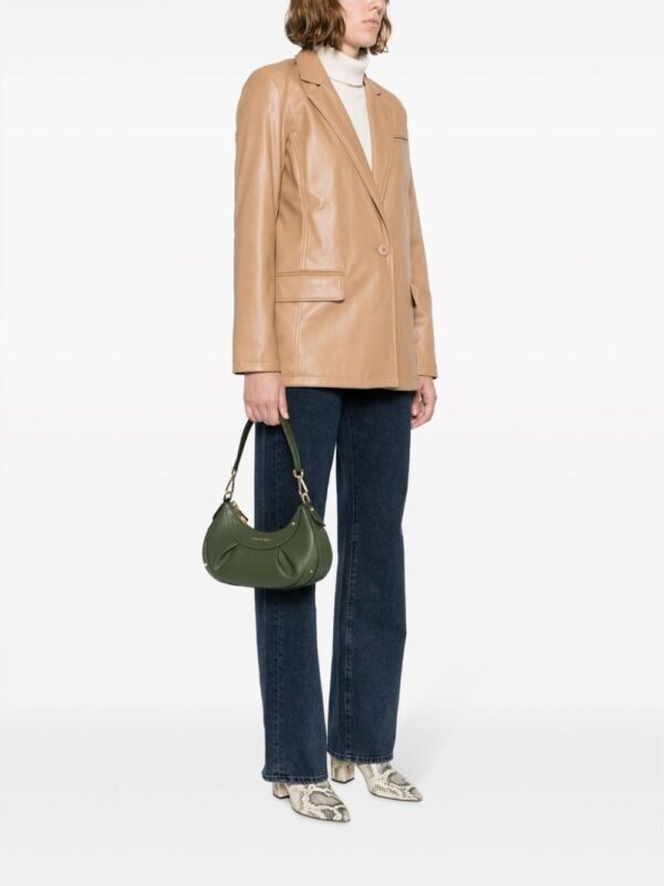 Michael Kors Enzo logo-lettering leather tote bag - Image 2