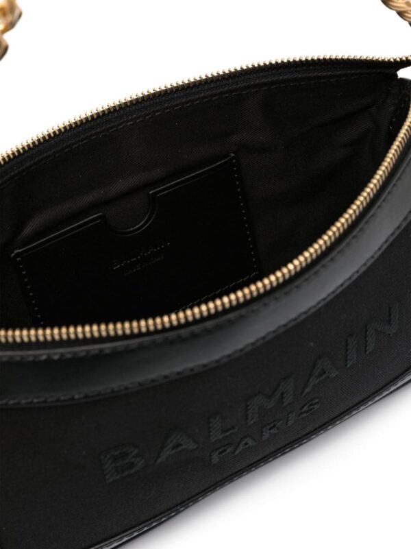 Balmain B-Army logo-embroidered shoulder bag - Image 5
