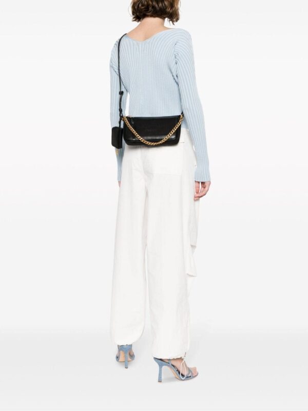 Balmain B-Army logo-embroidered shoulder bag - Image 2