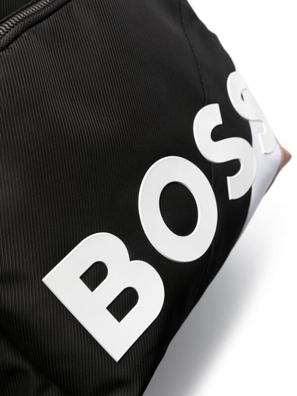 BOSS logo-print zip-up backpack - Image 4