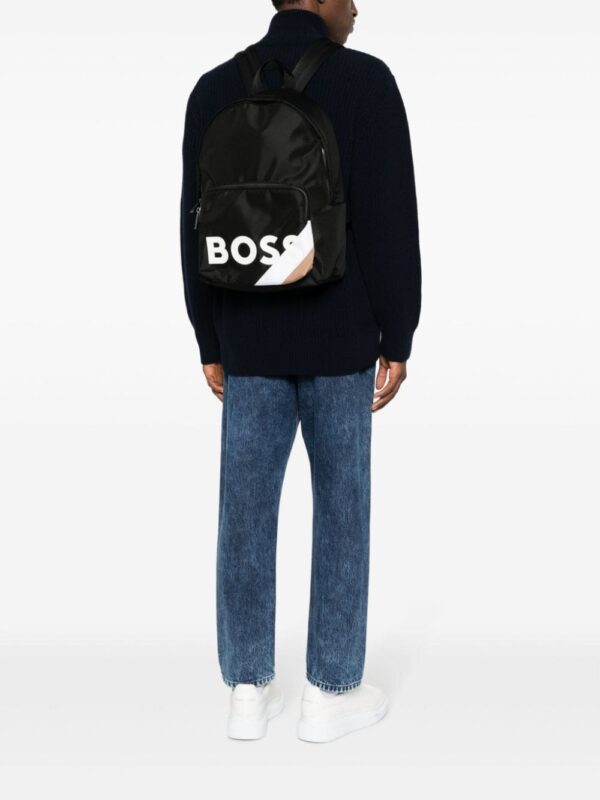 BOSS logo-print zip-up backpack - Image 2