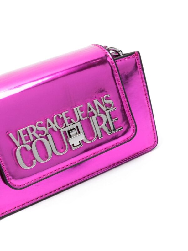 Versace Jeans Couture logo-lettering crossbody bag - Image 4