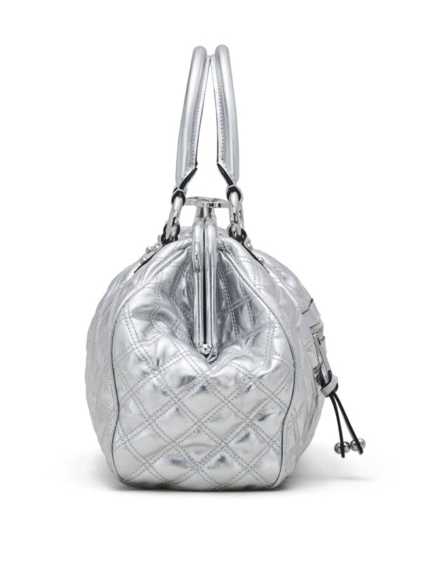 Marc Jacobs Re-Edition Quilted Metallic Leather Stam bag - Image 5