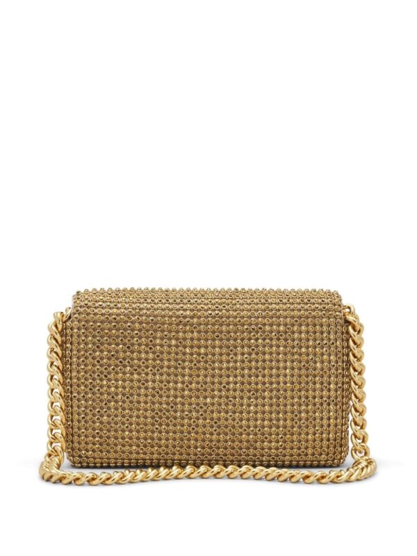 Marc Jacobs The J Marc rhinestone-embellished mini bag - Image 4