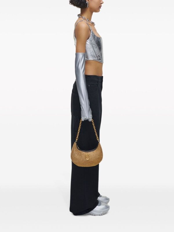 Marc Jacobs small The Rhinestone Curve shoulder bag - Image 3