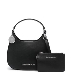 Emporio Armani logo-plaque tote bag